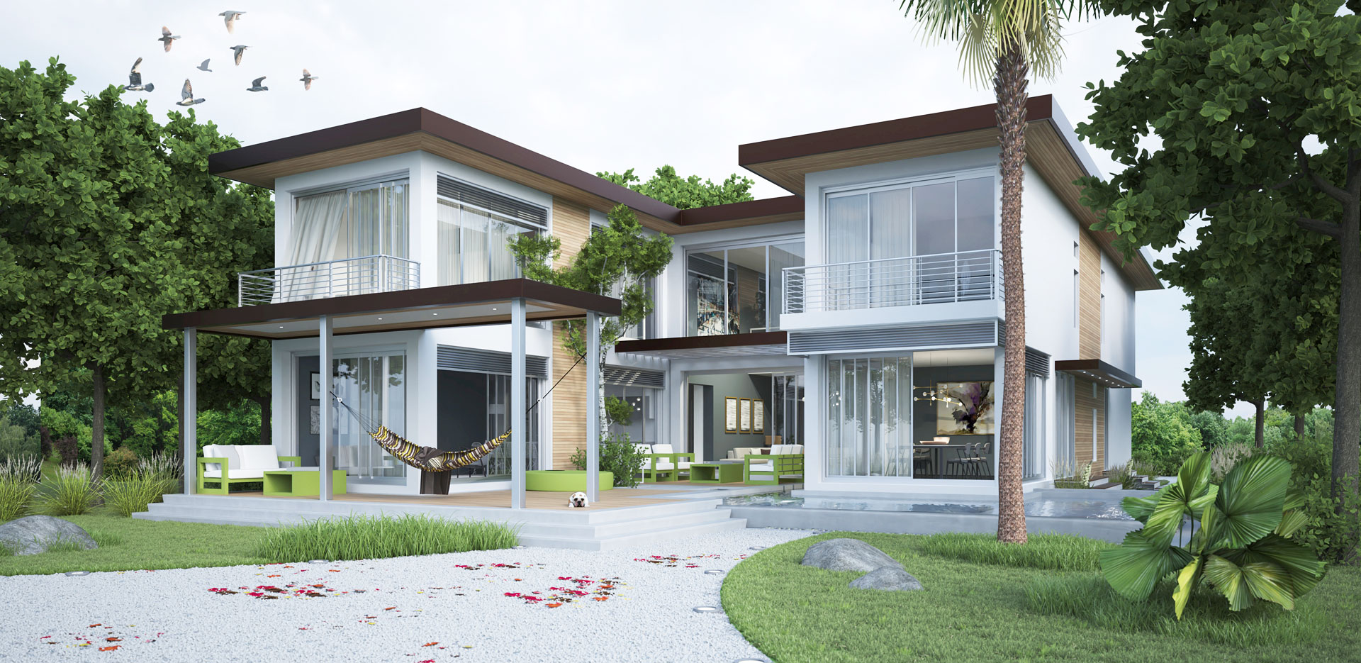 Architectural Rendering Redbay Vila