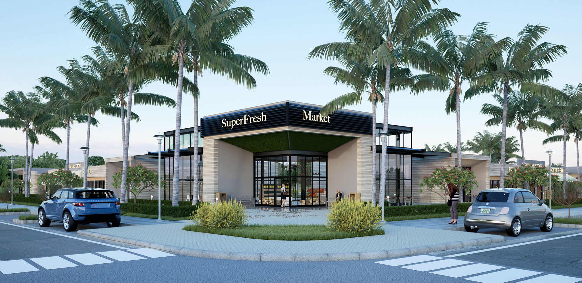 Architectural Rendering Redbay Complex