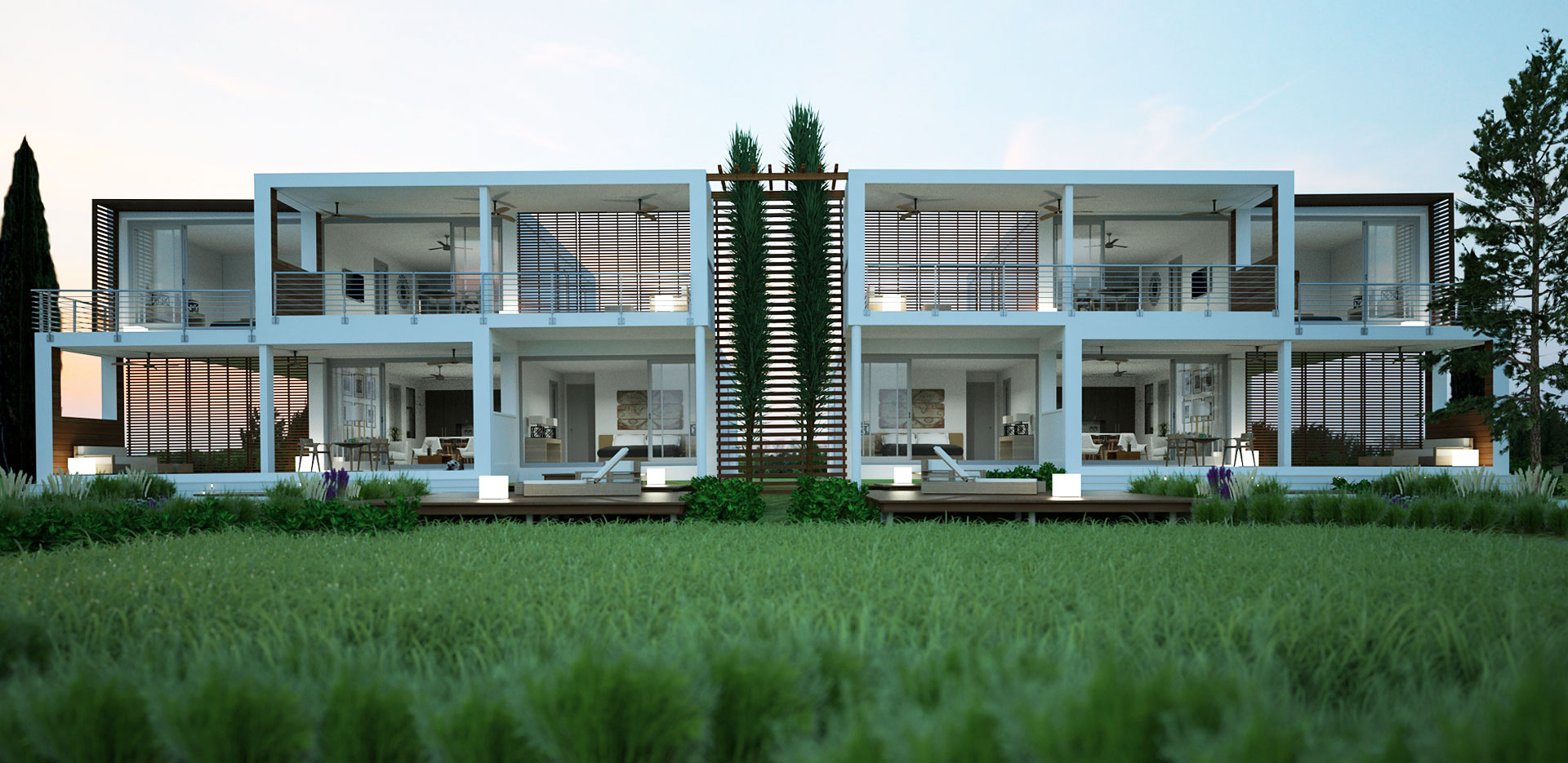 Architectural Rendering Community Complex
